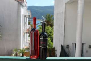 Апартаменты Solar Apartments Херцег-Нови Номер-студио с балконом и видом на море-6